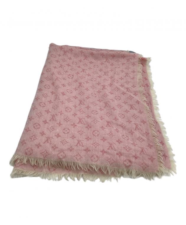 さらぽん　ルイヴィトン　大判ストール　ピンク 中古・古着通販】LOUIS VUITTON (ルイ ヴィトン) 大判ストール ピンク