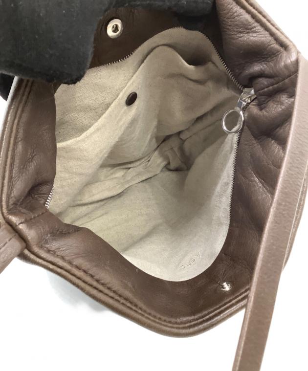 中古・古着通販】Aeta (アエタ) ショルダーバッグ ブラウン｜ブランド