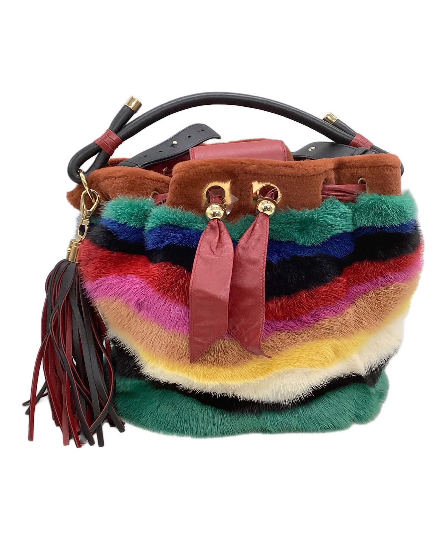 値下げ可★フェラガモ2wayハンドバッグ★バンドゥ付 中古・古着通販】Salvatore Ferragamo (サルヴァトーレ フェラガモ