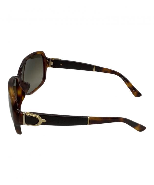中古・古着通販】GUCCI (グッチ) サングラス ブラウン サイズ:60□14