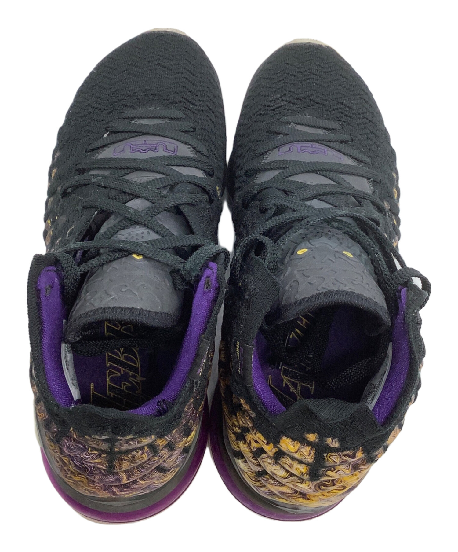 中古・古着通販】NIKE (ナイキ) ハイカットスニーカー Lebron 17