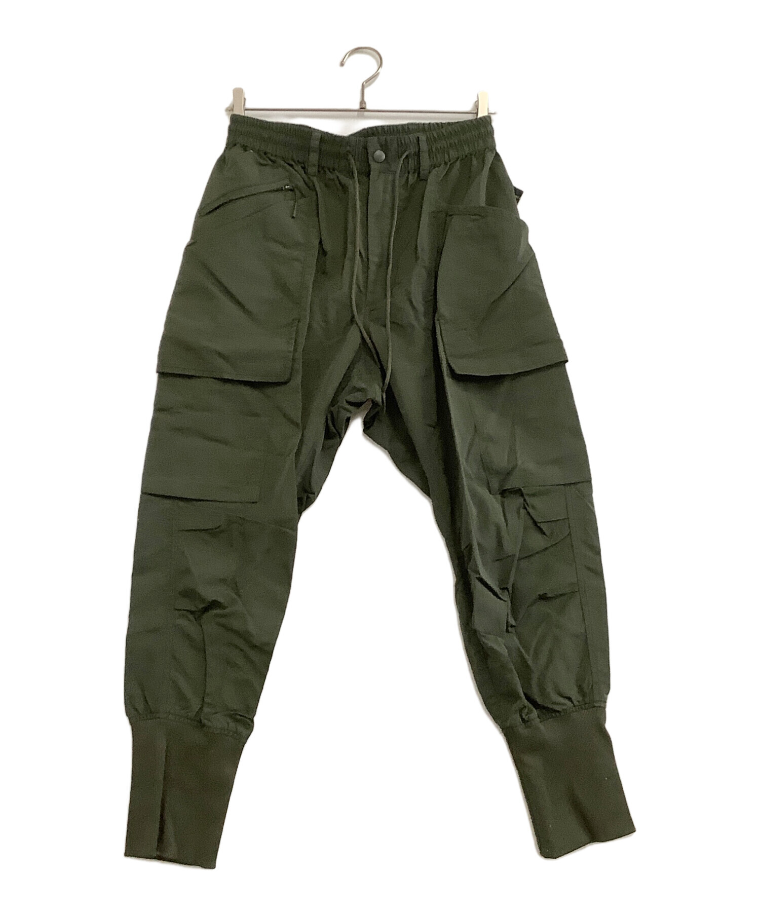 中古・古着通販】Y-3 (ワイスリー) ナイロンカーゴパンツ カーキ