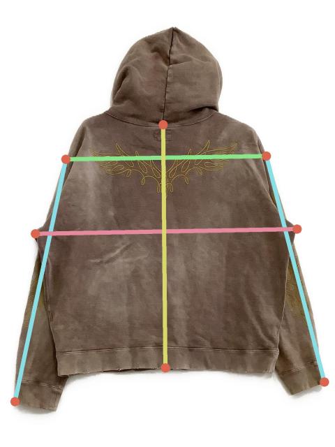 中古・古着通販】KAMIYA (カミヤ) ジップパーカー ROPE/Bleached Zip