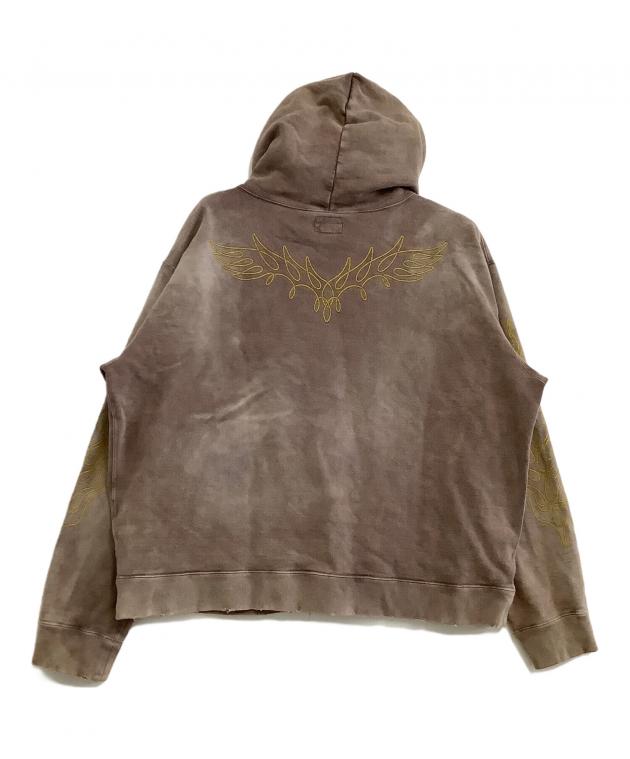 中古・古着通販】KAMIYA (カミヤ) ジップパーカー ROPE/Bleached Zip