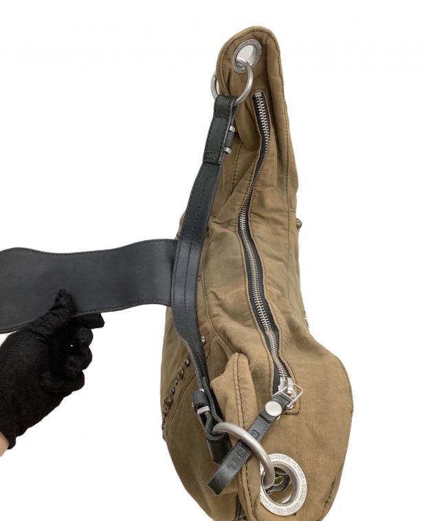 中古・古着通販】DIESEL (ディーゼル) ハーフムーンショルダーバッグ