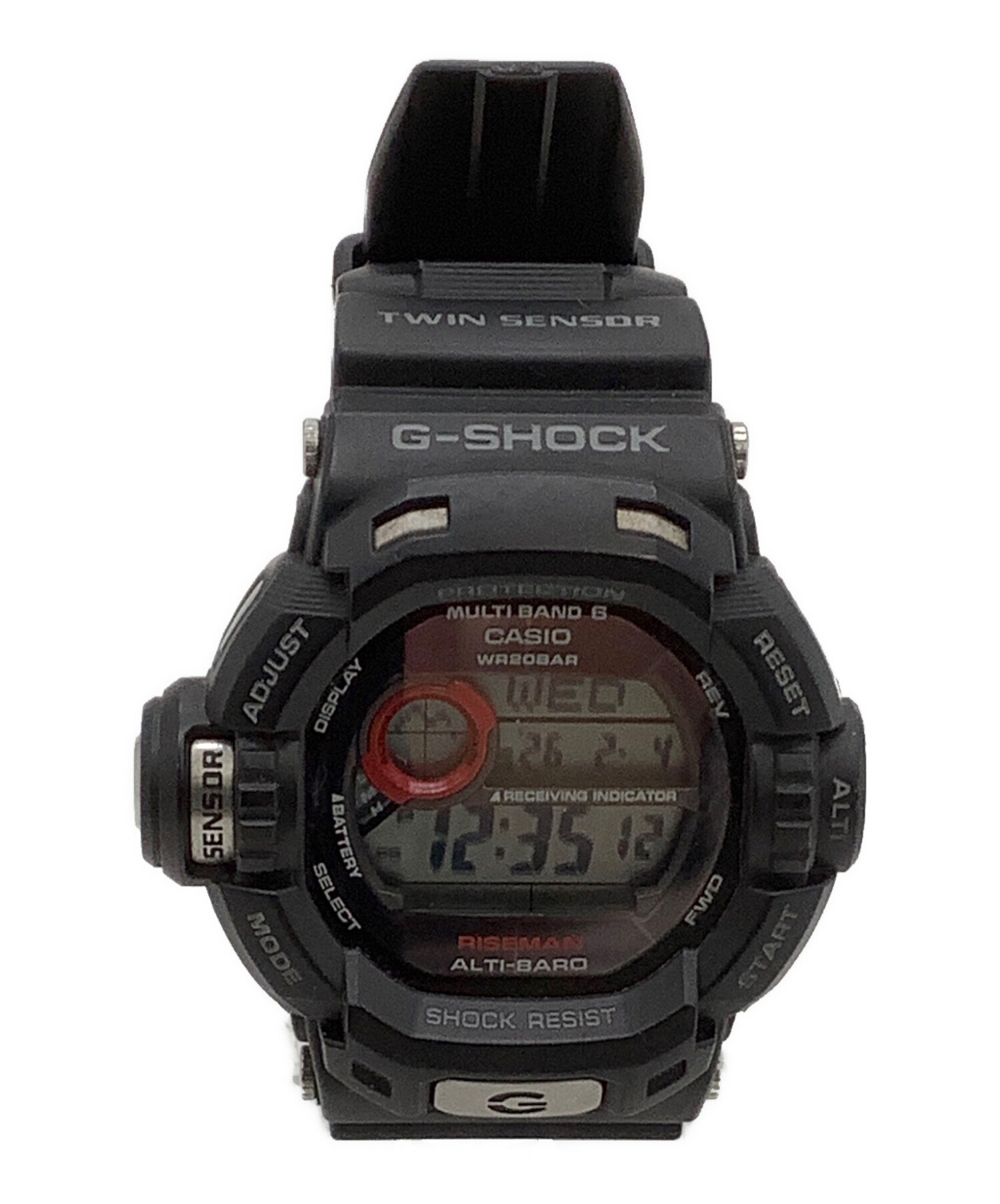 中古・古着通販】CASIO (カシオ) デジタルウォッチ G-SHOCK ライズマン