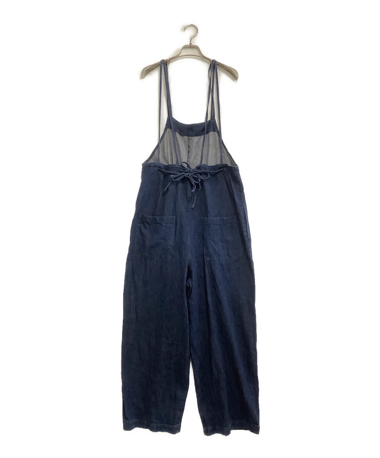 中古・古着通販】KAGURE (カグレ) デニムサロペット ブルー サイズ