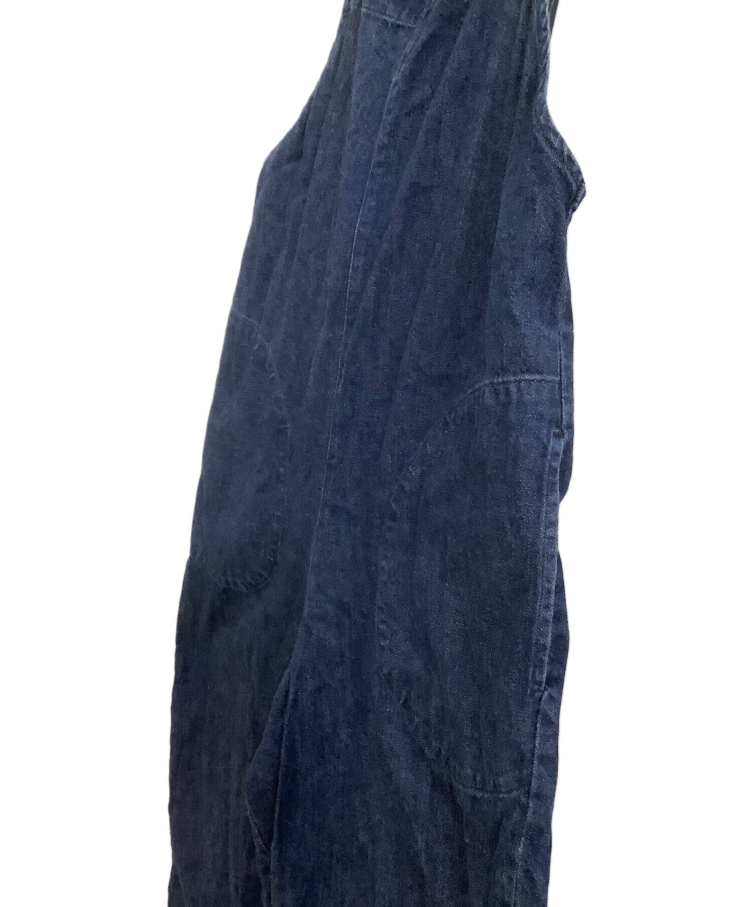 中古・古着通販】KAGURE (カグレ) デニムサロペット ブルー サイズ