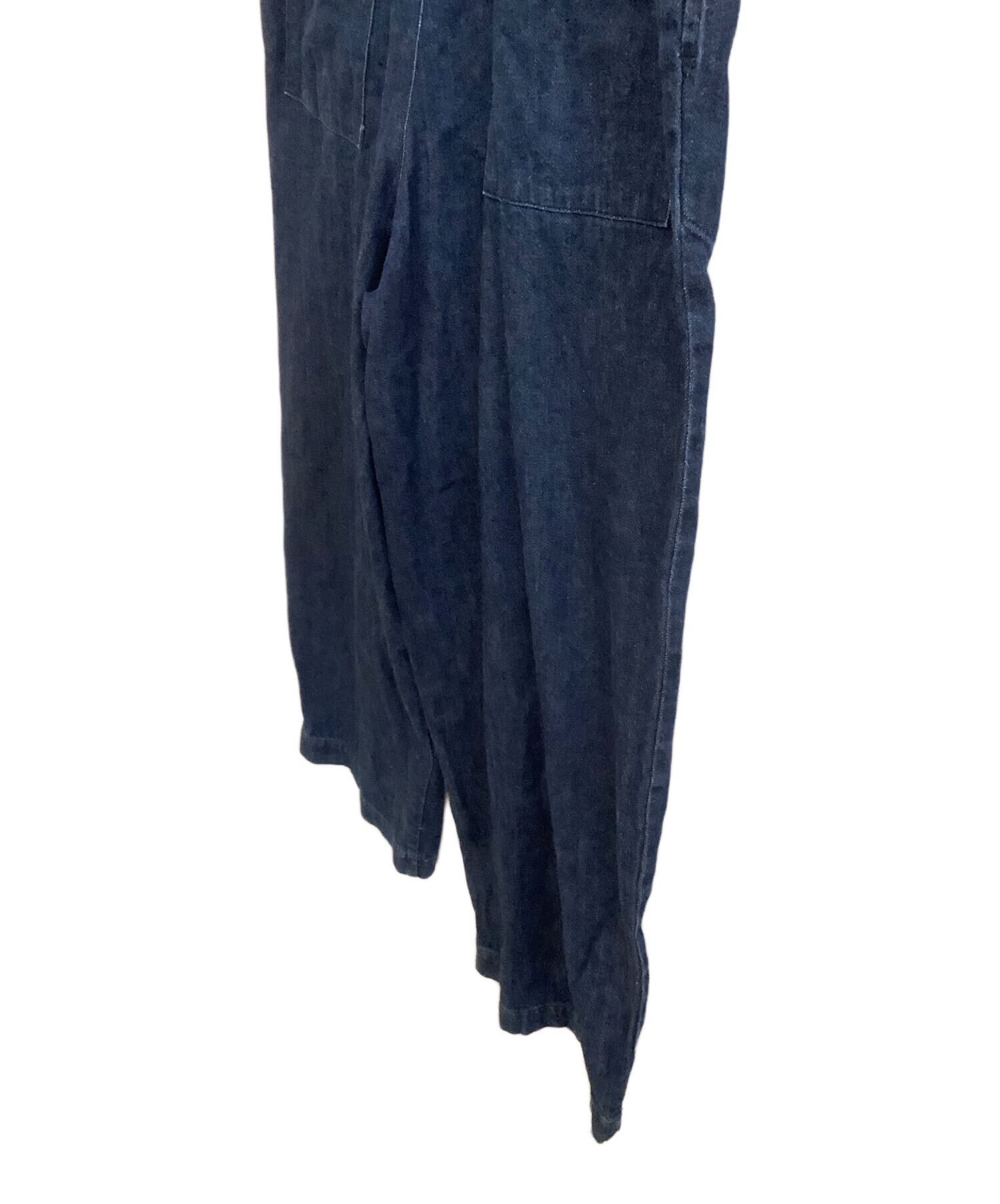 中古・古着通販】KAGURE (カグレ) デニムサロペット ブルー サイズ