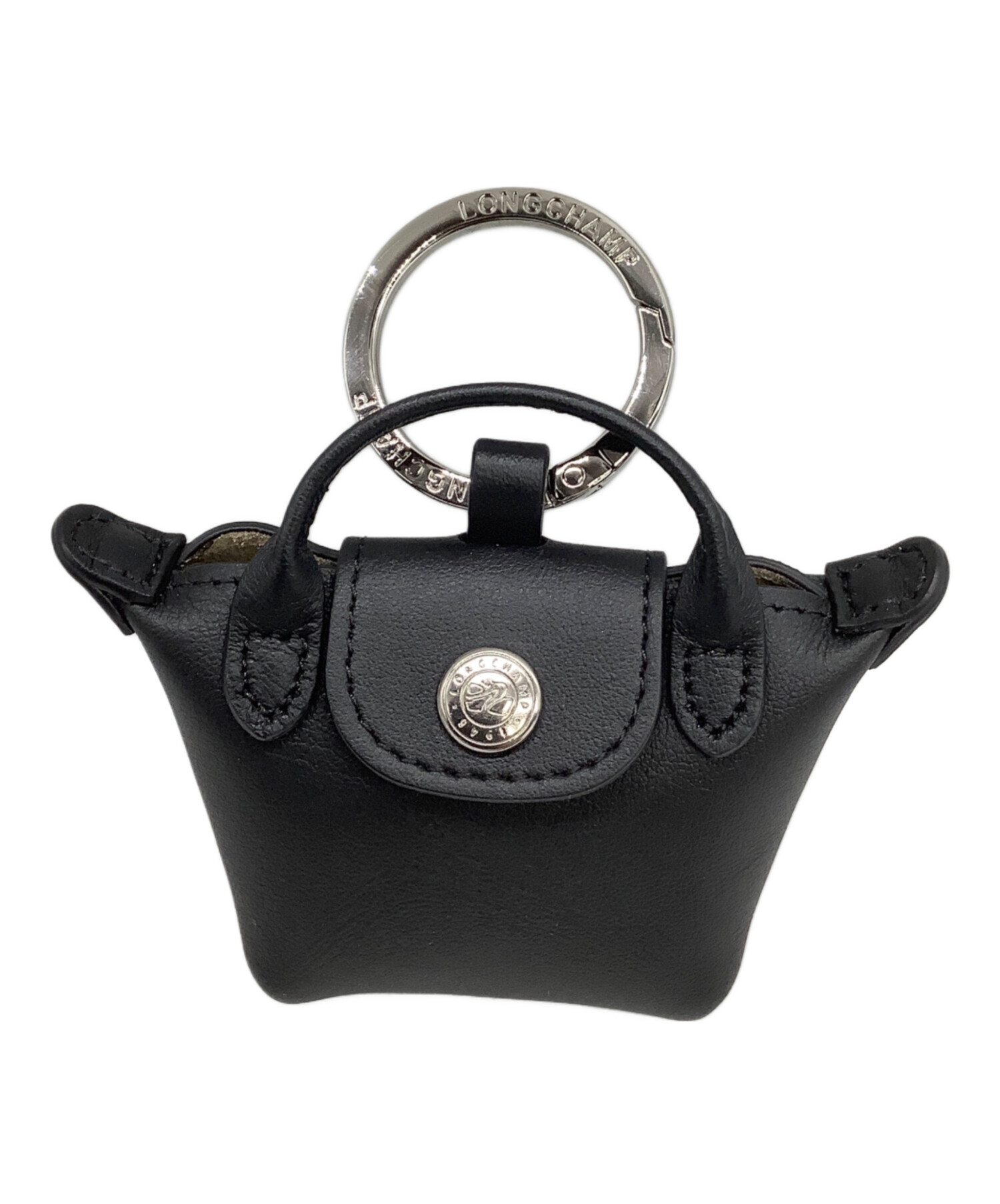 中古・古着通販】LONGCHAMP (ロンシャン) キーリング ル プリアージュ