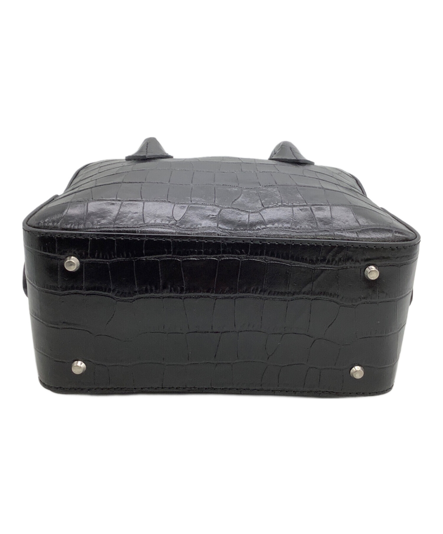 中古・古着通販】MAISON CANAU (メゾンカナウ) ボストンバッグ CROCO