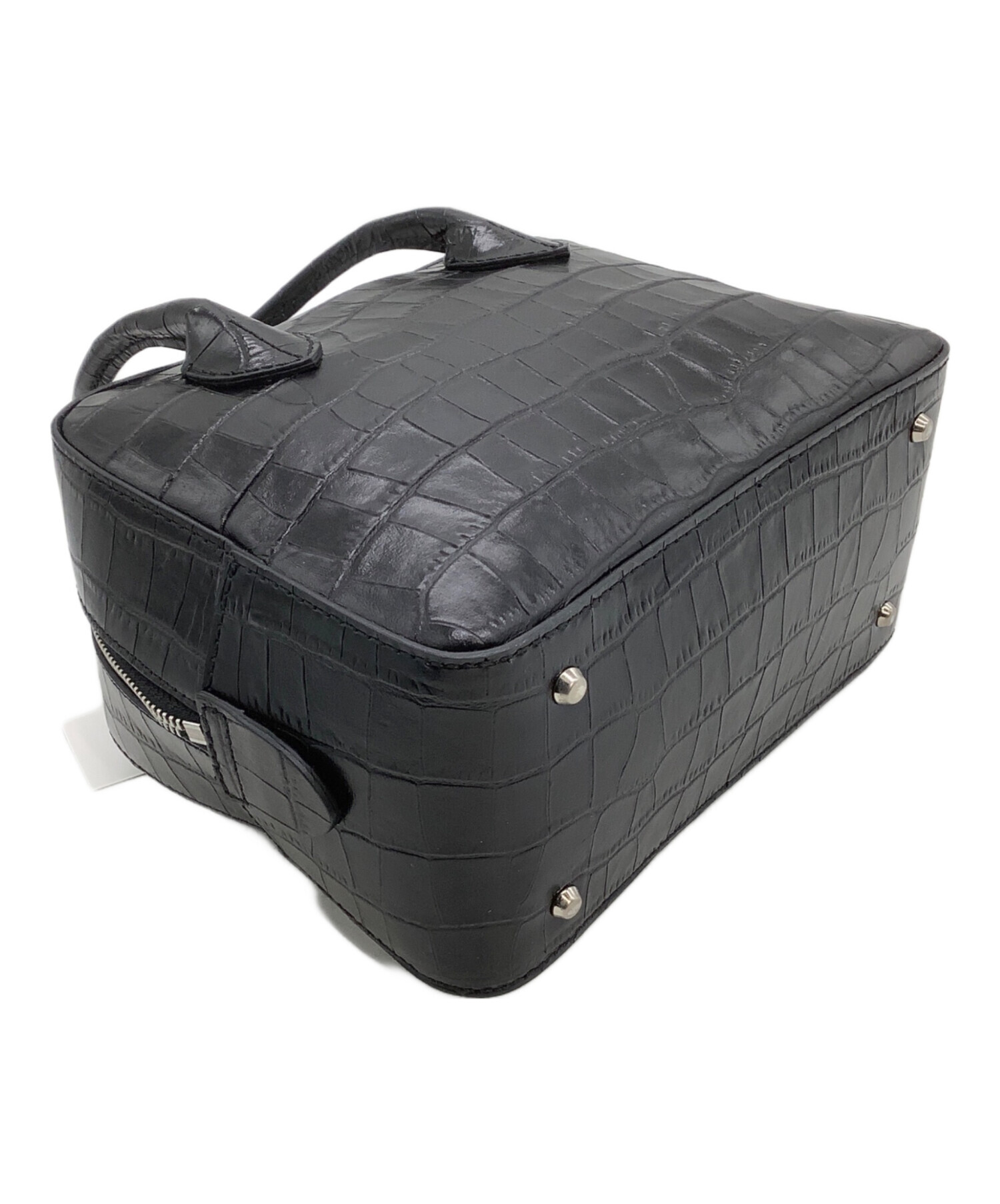中古・古着通販】MAISON CANAU (メゾンカナウ) ボストンバッグ CROCO