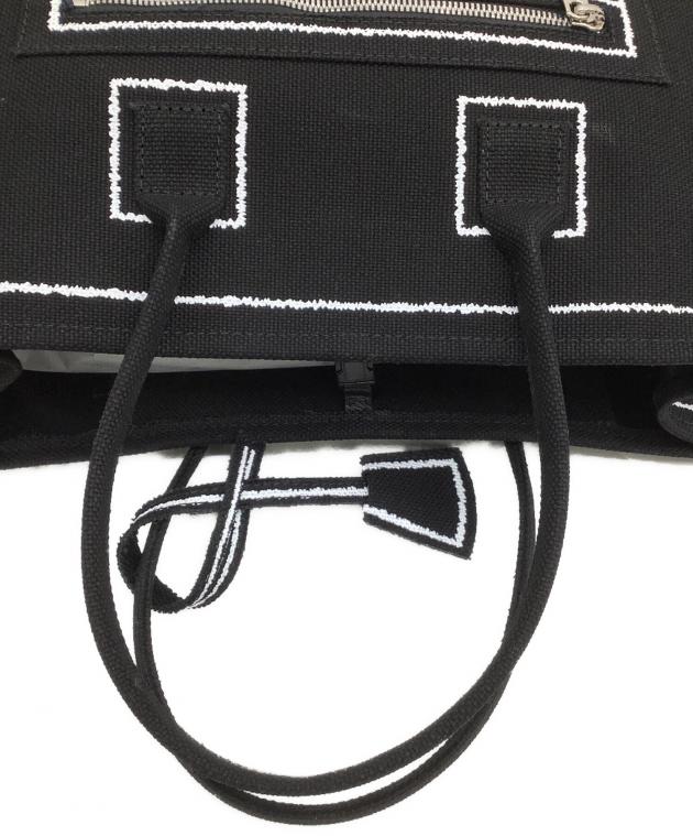 中古・古着通販】YONFA (ヨンファ) グラフトート ブラック｜ブランド