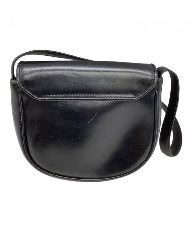 CÉLINE ブラックショルダーバッグ 中古・古着通販】CELINE (セリーヌ) ショルダーバッグ ブラック