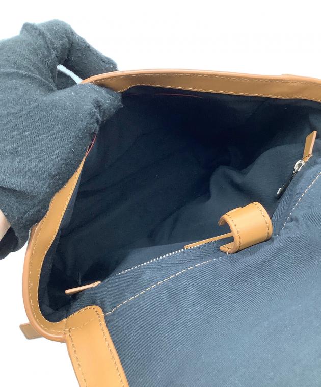 中古・古着通販】PAUL SMITH (ポールスミス) レザーリュック キャメル
