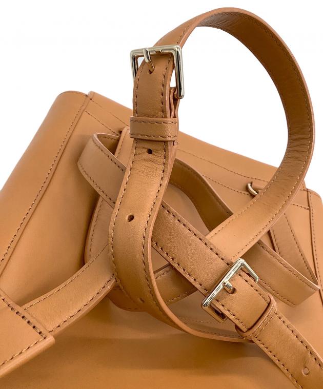 中古・古着通販】PAUL SMITH (ポールスミス) レザーリュック キャメル