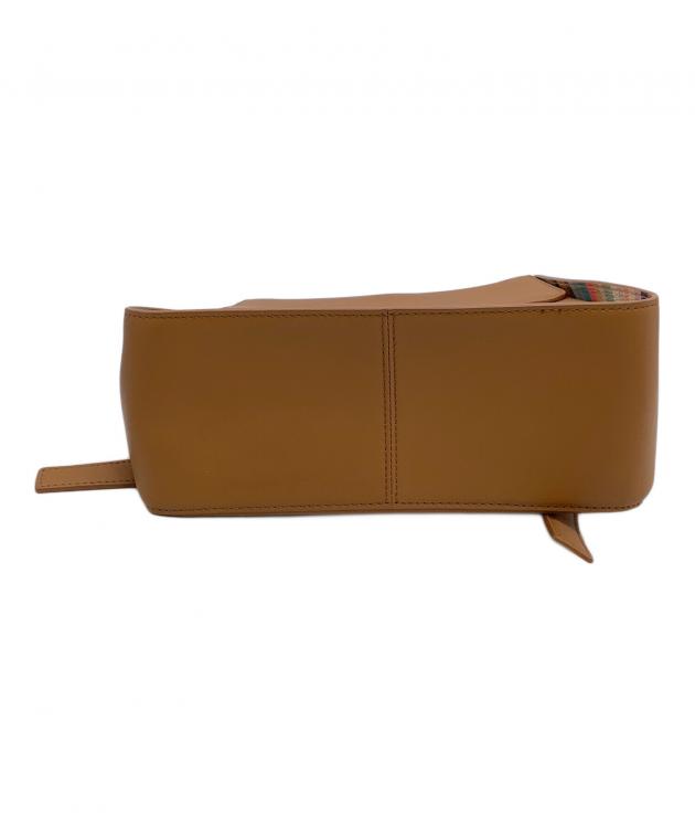 中古・古着通販】PAUL SMITH (ポールスミス) レザーリュック キャメル