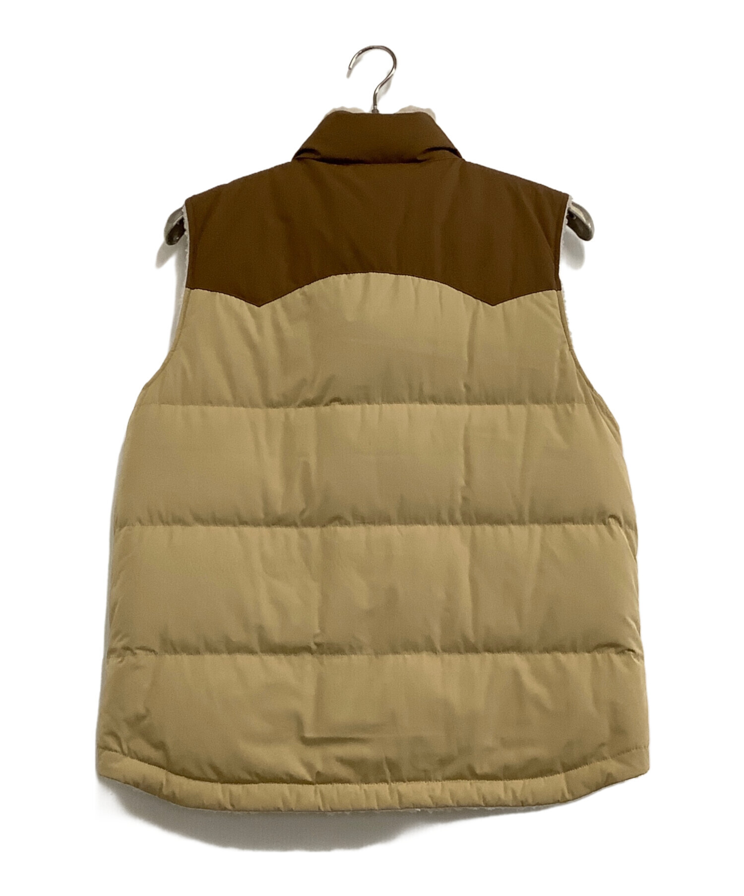 Patagonia フィッシングベスト ベージュ 中古・古着通販】Patagonia (パタゴニア) リバーシブルベスト ベージュ