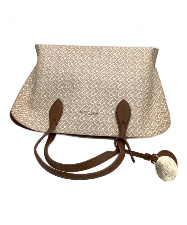 中古・古着通販】FURLA (フルラ) ヴィットリアトートバッグ アーチロゴ