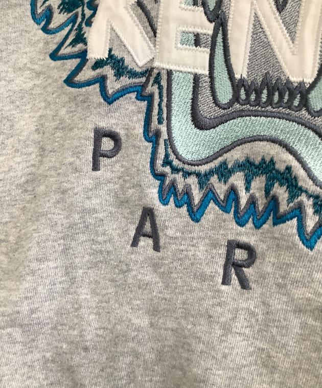 中古・古着通販】KENZO (ケンゾー) 刺繍スウェット 虎 グレー サイズ
