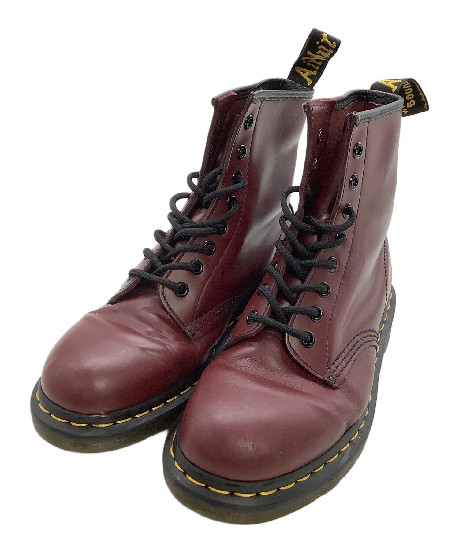 【中古】Dr.Martens 8 ホールブーツ 1460 サイズUS6(24.0cm前後) ワインレッド ドクターマーチン[92][240092332527] 中古・古着通販】Dr.Martens (ドクターマーチン) 8ホールブーツ ワイン
