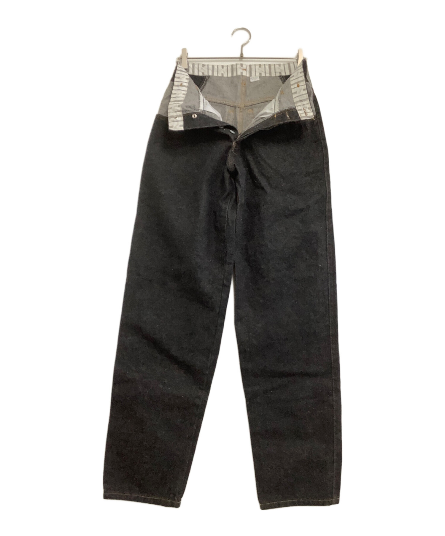 中古・古着通販】ITALO (イタロ) デニムパンツ ブラック サイズ:40