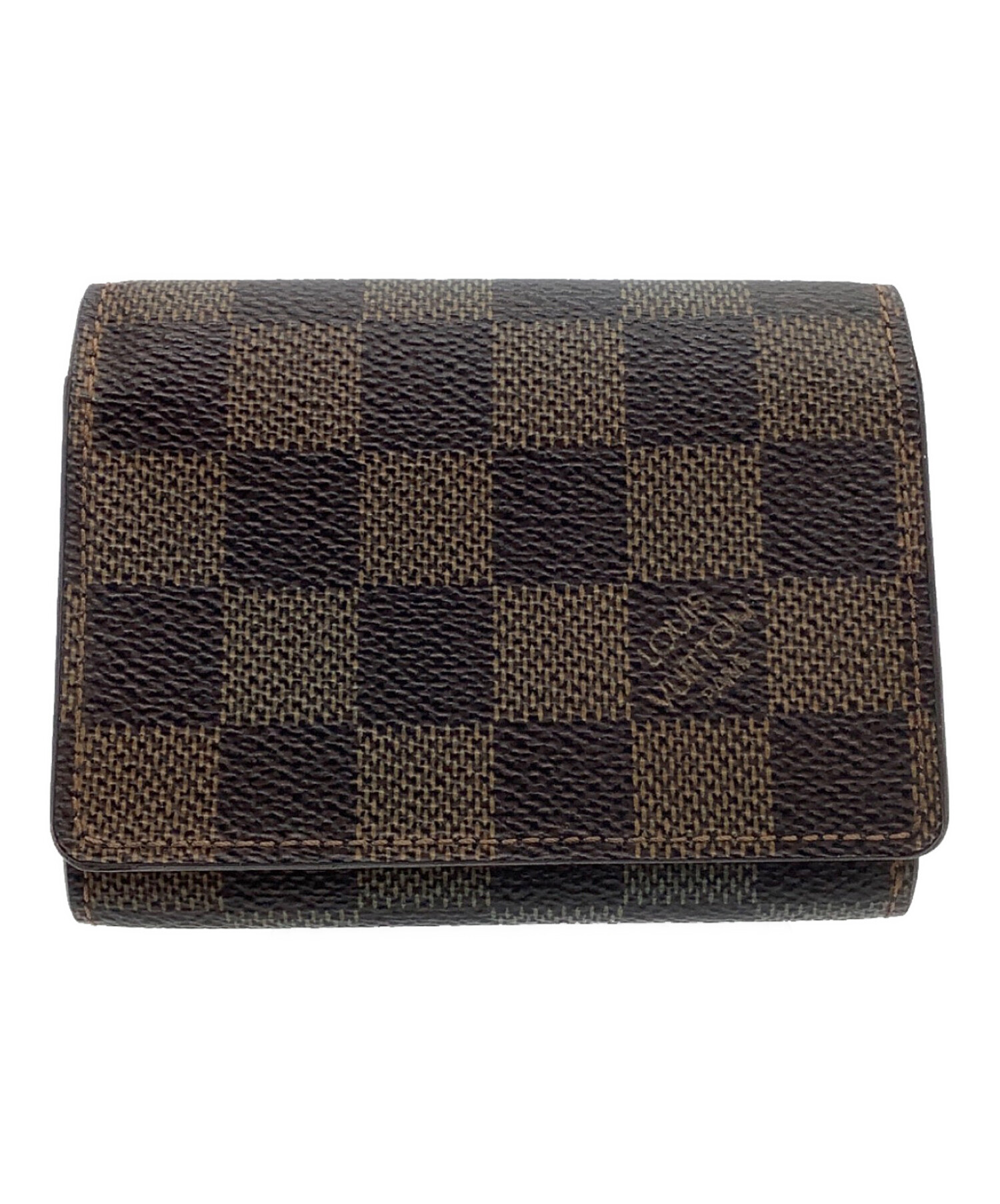 中古・古着通販】LOUIS VUITTON (ルイ ヴィトン) 名刺入れ ダミエ