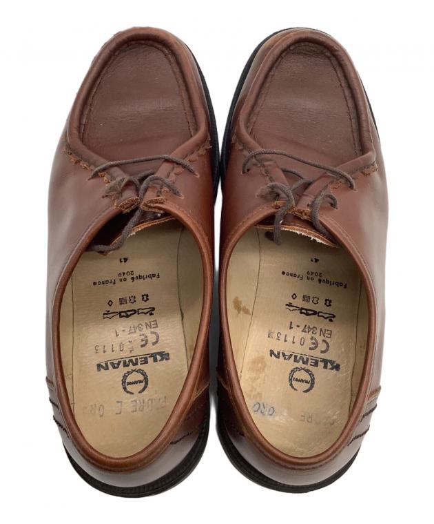 中古・古着通販】KLEMAN (クレマン) チロリアンシューズ ブラウン