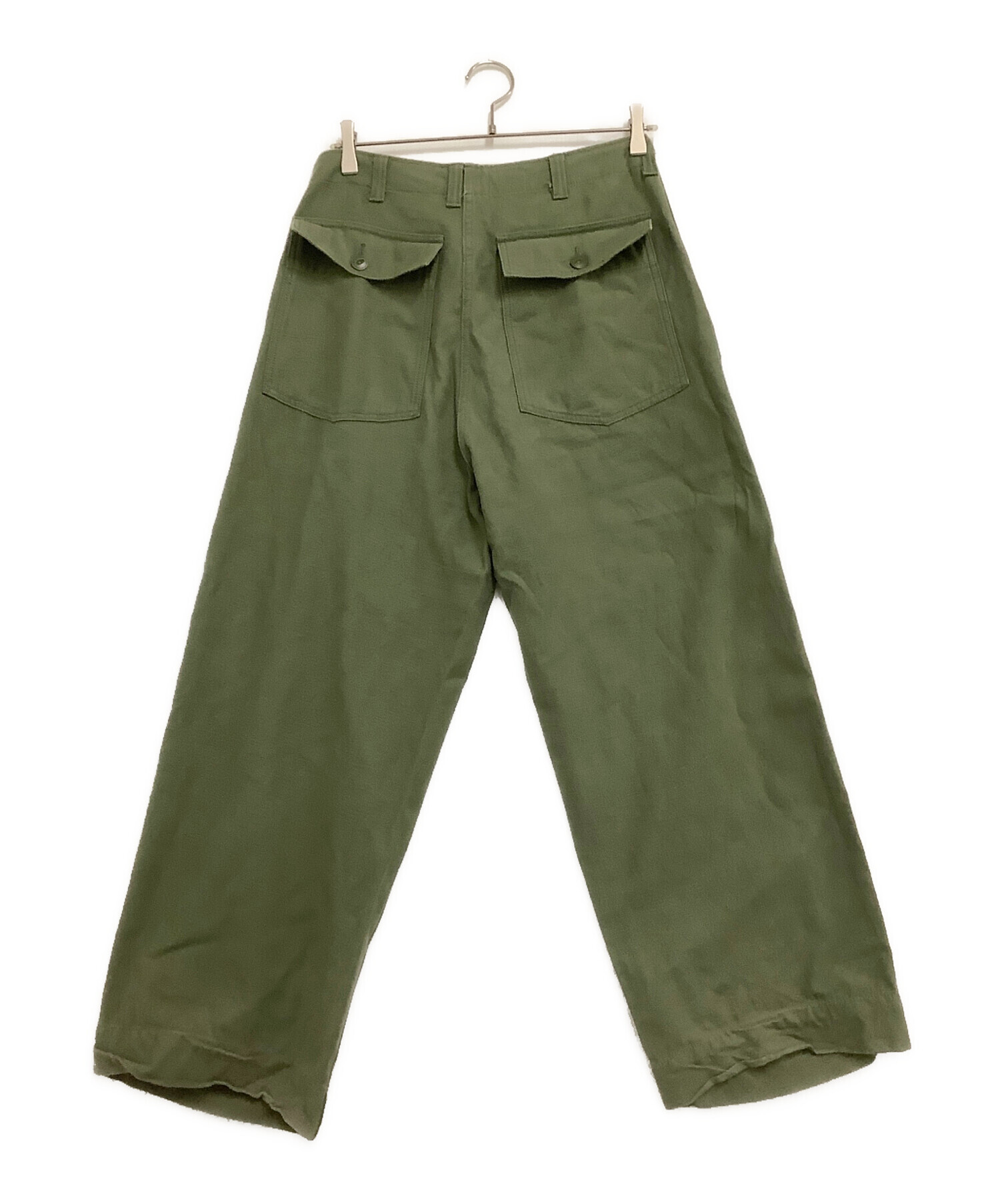 希少　初期　マディソンブルー　ベイカーパンツ　FATIGUE PANTS カーキ 中古・古着通販】MADISON BLUE (マディソンブルー) ベイカーパンツ