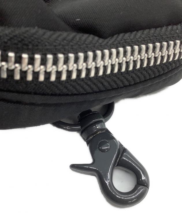 未使用品　1箇所剥がれあり　porter ポーター　レザー　ミニポーチ 中古・古着通販】PORTER (ポーター) ミニポーチ ブラック｜ブランド