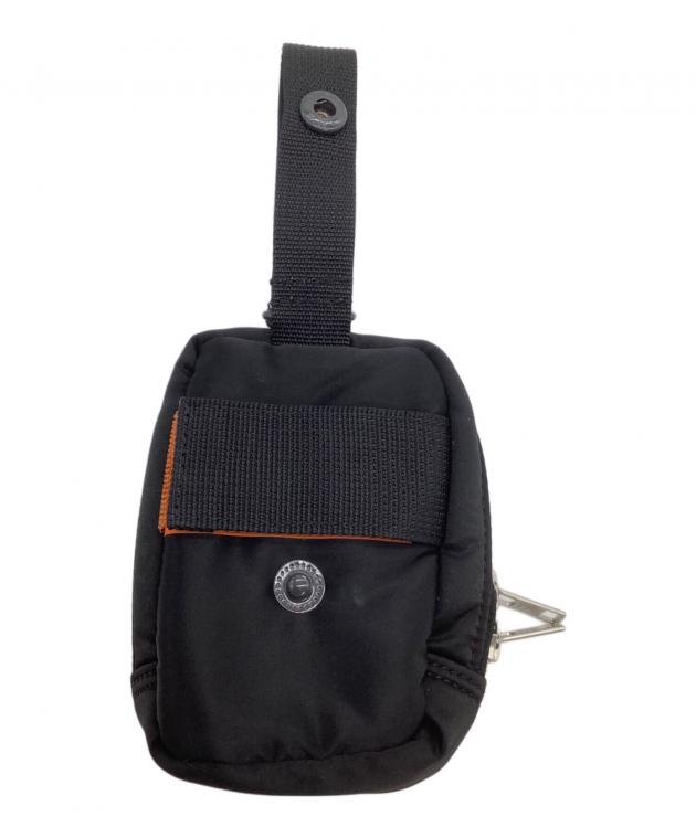 未使用品　1箇所剥がれあり　porter ポーター　レザー　ミニポーチ 中古・古着通販】PORTER (ポーター) ミニポーチ ブラック｜ブランド