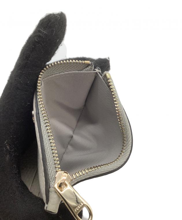 中古・古着通販】FURLA (フルラ) 2つ折り財布 ダフネ グレー｜ブランド