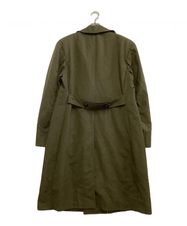 オーバーサイズ Y2K ミリタリー チェスターコート vintage ARMY 中古・古着通販】ミリタリー (ミリタリー) チェスターコート OVER COAT