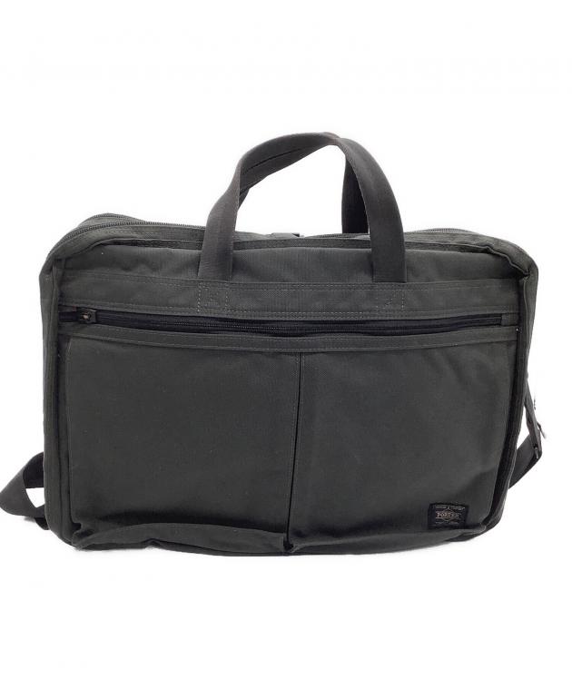 ポーターナイロン ブラック ビジネスバッグ　3way 中古 中古・古着通販】PORTER (ポーター) ビジネスバッグ ブラック