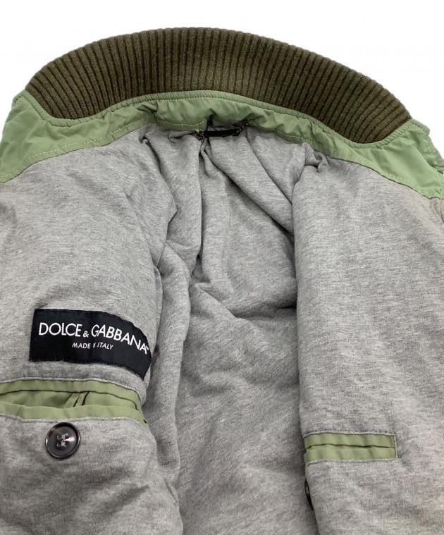 Dolce & Gabbana カーキ ミリタリージャケット 中古・古着通販】DOLCE & GABBANA (ドルチェ＆ガッバーナ) ミリタリー
