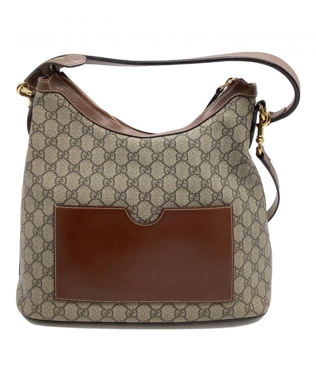 中古・古着通販】GUCCI (グッチ) 2WAYショルダーバッグ GGスプリーム
