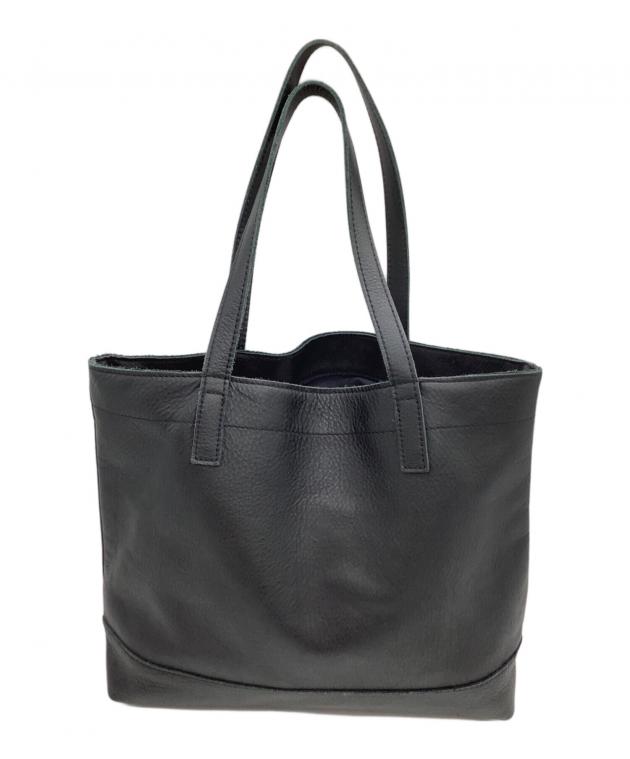 ユニセックス　美品　CLASKA THE FACTORY 黒レザートートバッグ 中古・古着通販】CLASKA (クラスカ) レザートートバッグ ブラック