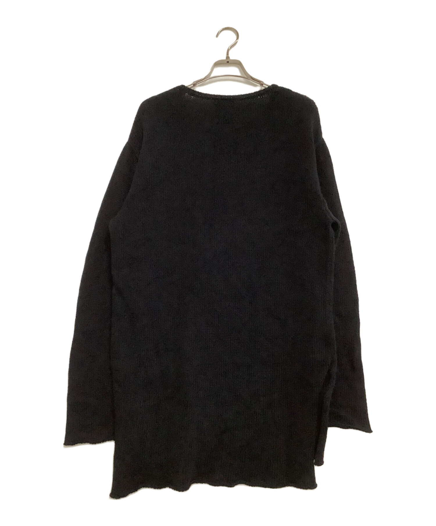 ヨウジヤマモトプールオム ブラックスキャンダル18aw 翁タートルカーディガン 中古・古着通販】BLACK Scandal Yohji Yamamoto (ブラックスキャンダル