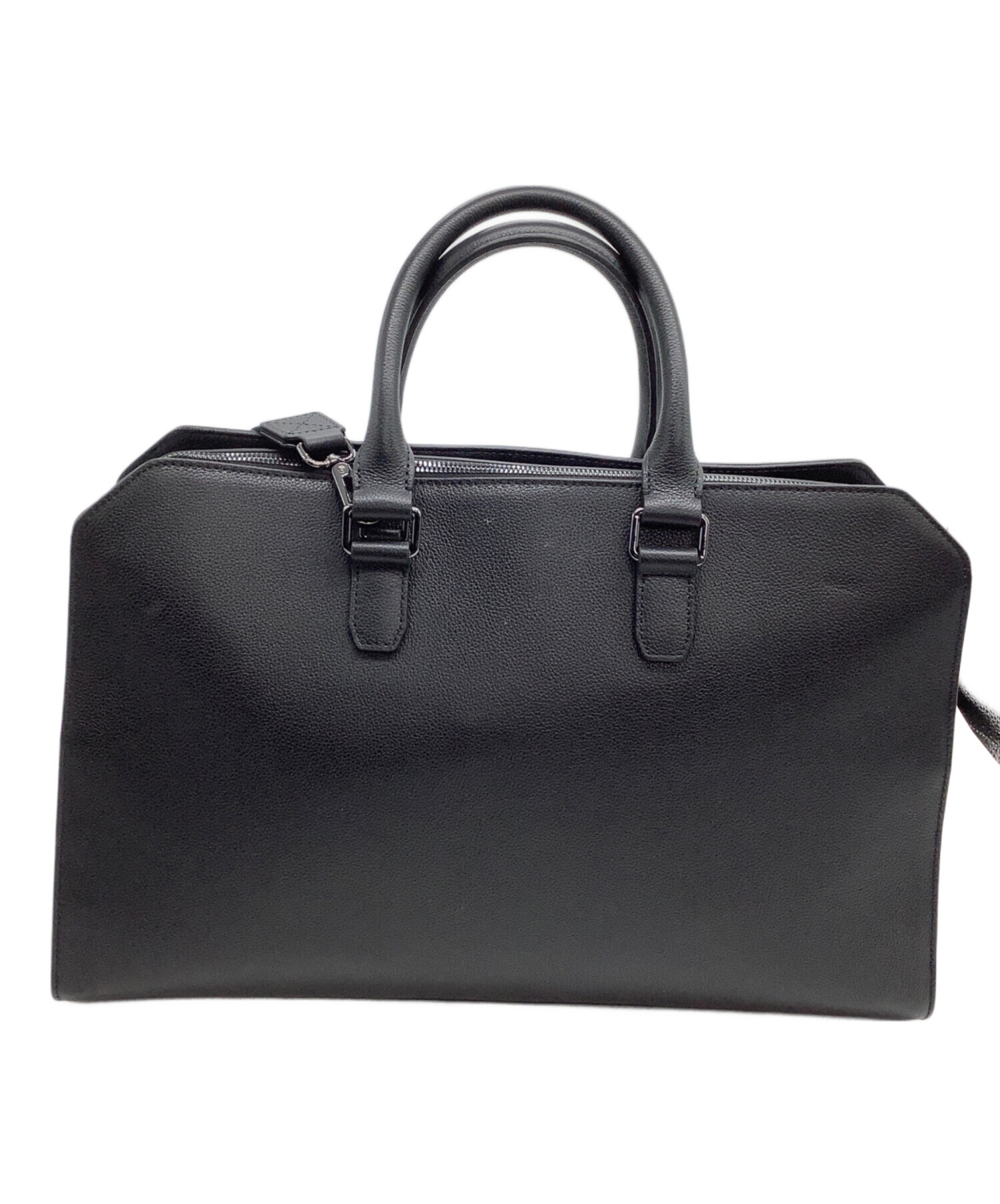 美品　EMPORIO ARMANI レザー　ブリーフケース　ショルダー　2way 中古・古着通販】EMPORIO ARMANI (エンポリオ アルマーニ) 2WAY