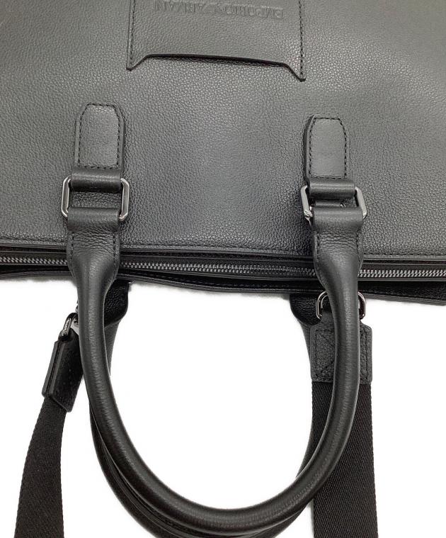 美品　EMPORIO ARMANI レザー　ブリーフケース　ショルダー　2way 中古・古着通販】EMPORIO ARMANI (エンポリオ アルマーニ) 2WAY