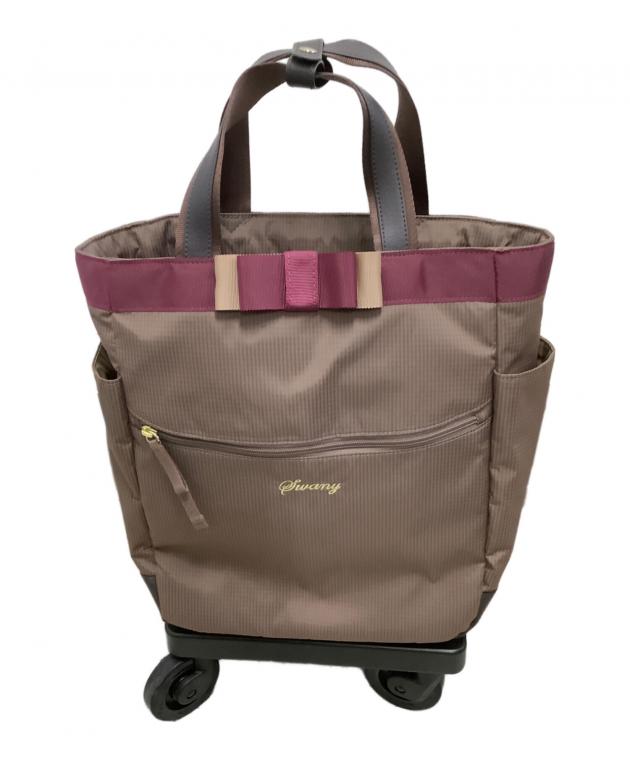 中古・古着通販】SWANY (スワニー) キャリーバッグ ストライプ