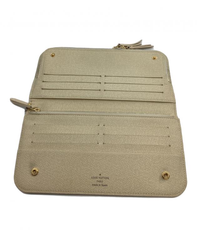 ルイ ヴィトン ダミエ アズール ポルトフォイユ アンソリット 長財布 N63072 レザー レディース LOUIS VUITTON 【228-82261】 LOUIS VUITTON - ルイ ヴィトン ダミエ アズール ポルトフォイユ