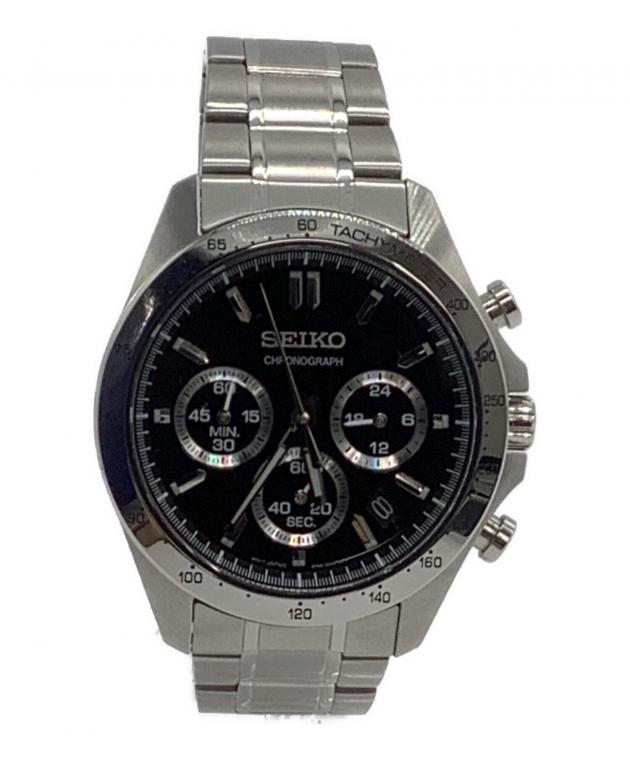 中古・古着通販】SEIKO (セイコー) クロノグラフ 文字盤色ブラック