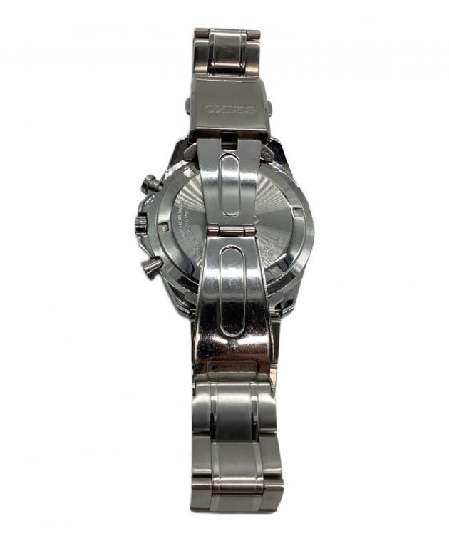 中古・古着通販】SEIKO (セイコー) クロノグラフ 文字盤色ブラック