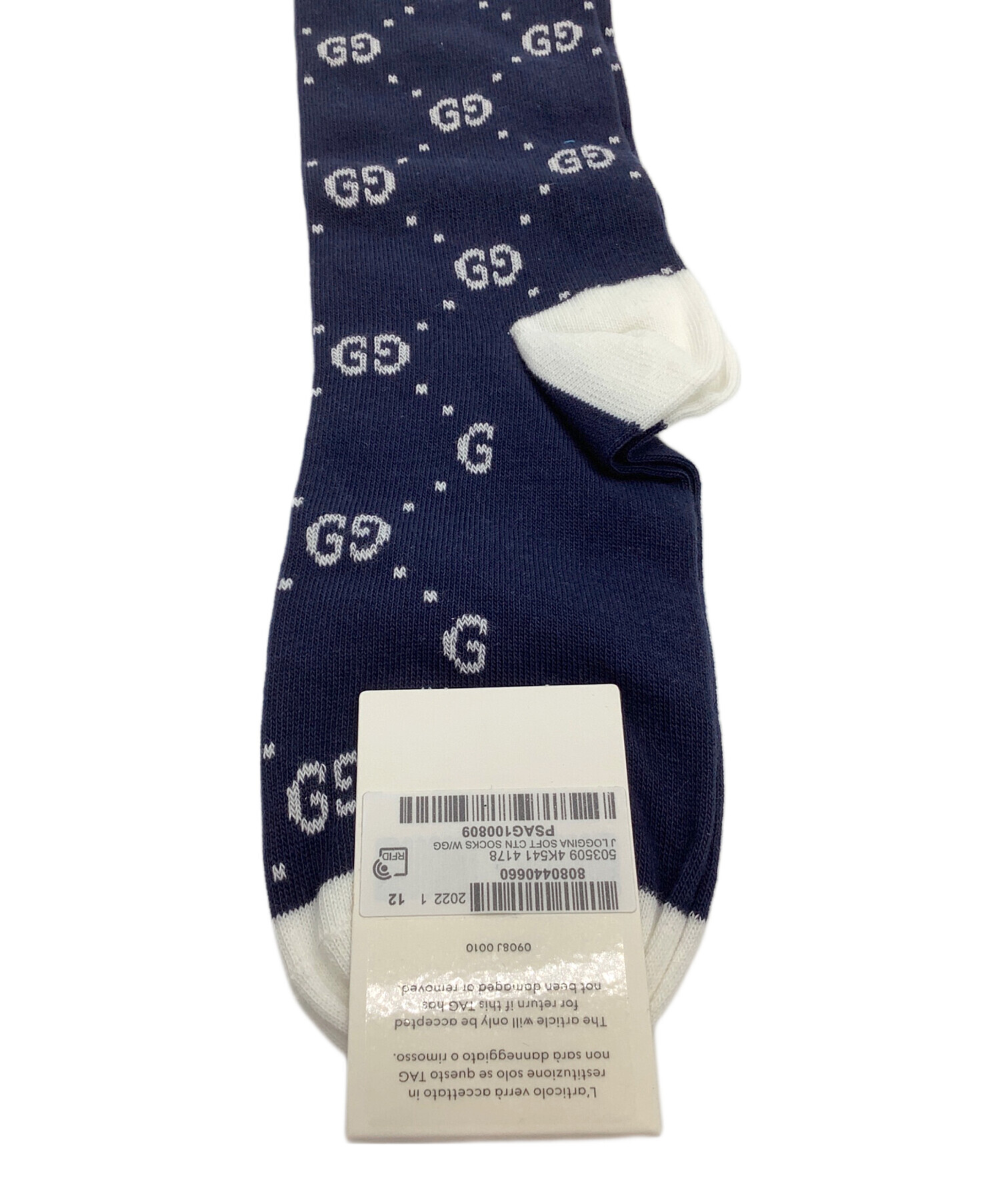 中古・古着通販】GUCCI (グッチ) 靴下 サイズ:22/24 未使用品