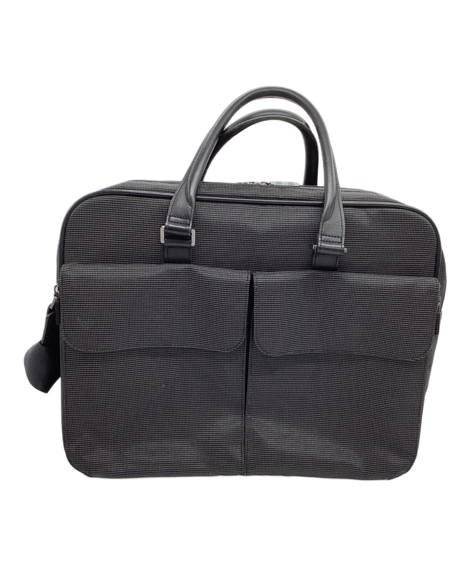 中古・古着通販】dunhill (ダンヒル) ビジネス2WAYバッグ ブラック