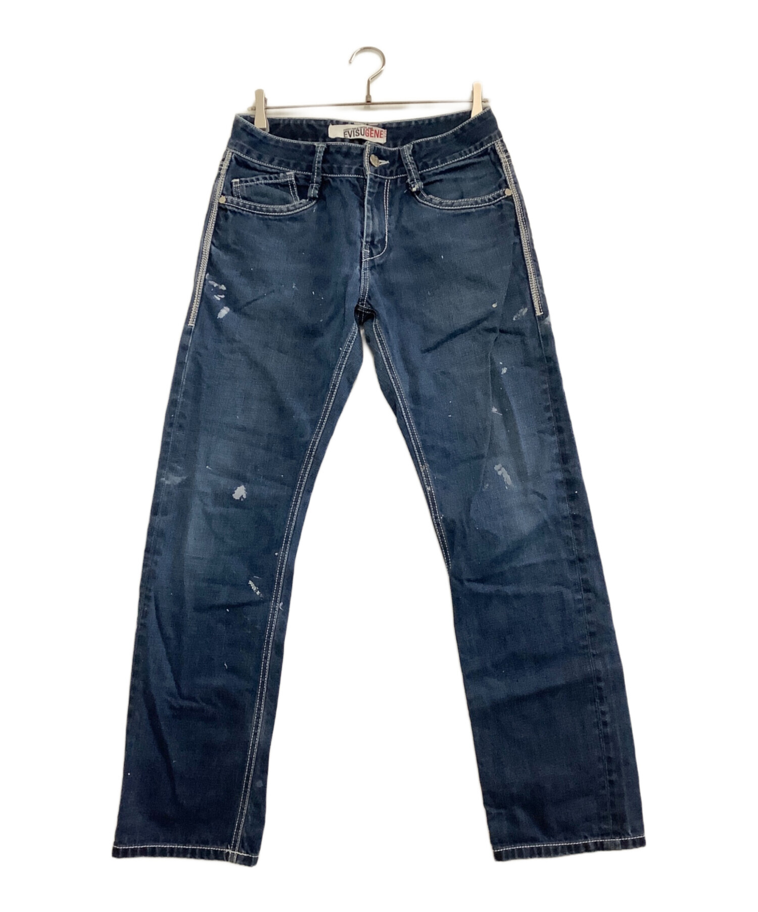 EVISU デニムパンツ　レア商品　ウエスト90 サイズ32 中古・古着通販】EvisuGENES (エヴィスジーンズ) デニムパンツ see