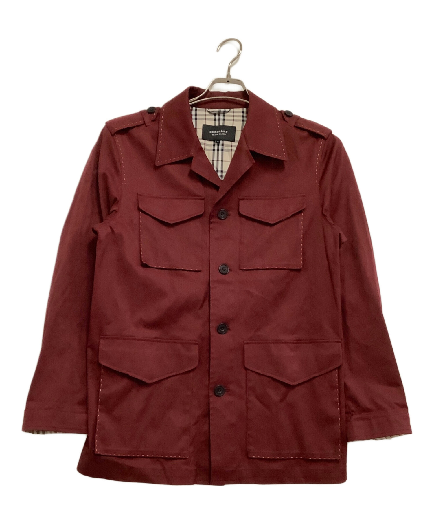 バーバリーブラックレーベル　ジャケット 中古・古着通販】BURBERRY BLACK LABEL (バーバリーブラックレーベル