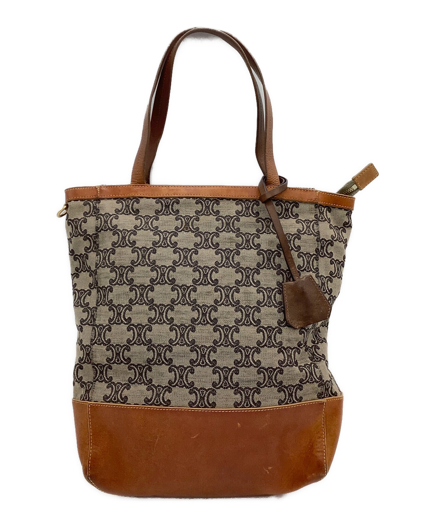 中古・古着通販】CELINE (セリーヌ) トートバッグ トリオンフ ベージュ 