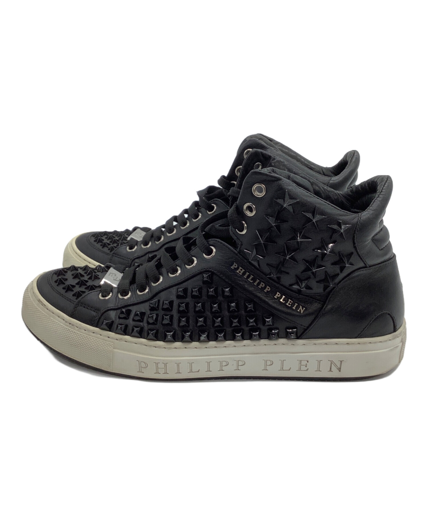 中古・古着通販】PHILIPP PLEIN (フィリッププレイン) ハイカット 